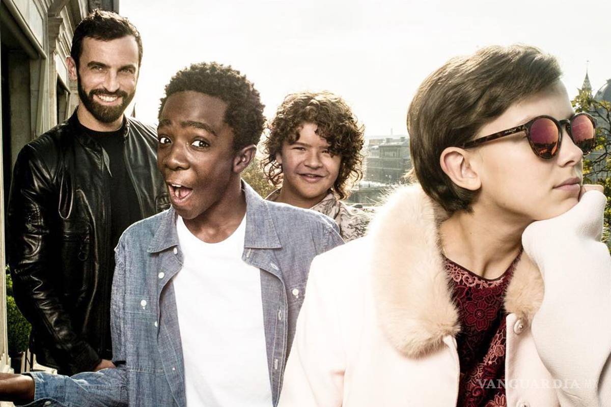 Los niños de 'Stranger Things' hacen recorrido por Louis Vuitton