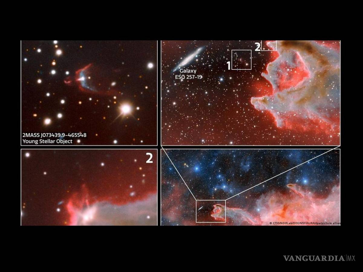 $!La ‘mano de Dios’ se dejó ver en la Vía Láctea