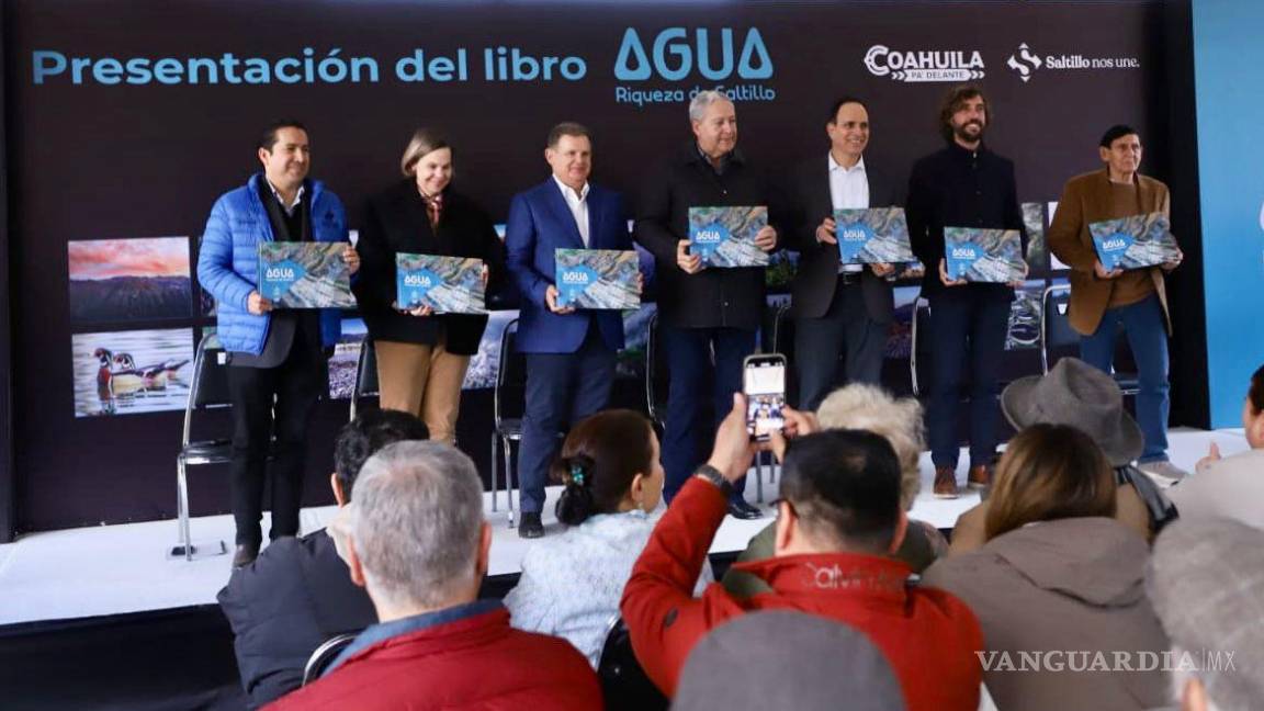 Presentan el libro ‘Agua, riqueza de Saltillo’, un homenaje al vínculo histórico entre la ciudad y el vital líquido