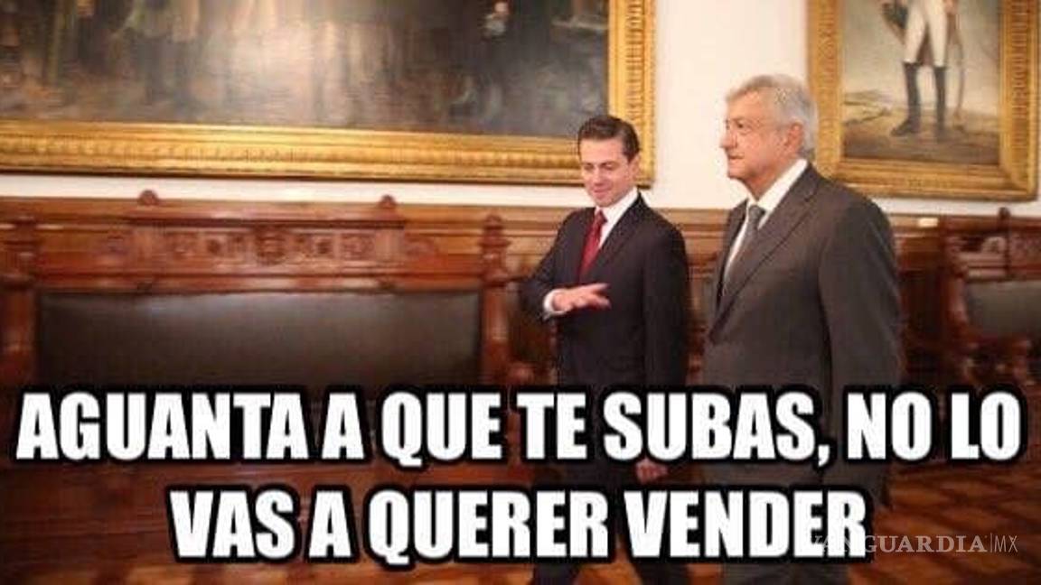 $!Peña Nieto le da consejos a AMLO en estos memes