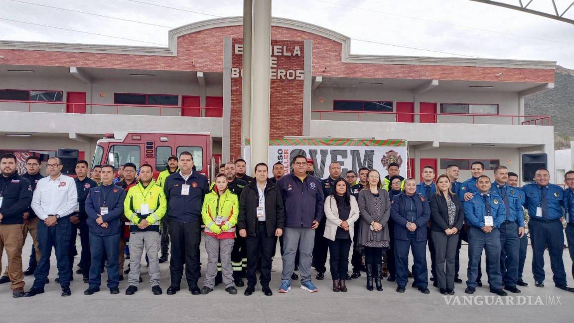 $!Alberto Neira Vielma, director de Protección Civil y Bomberos, agradeció la participación de equipos provenientes de diversas entidades, fortaleciendo la red de respuesta ante emergencias.