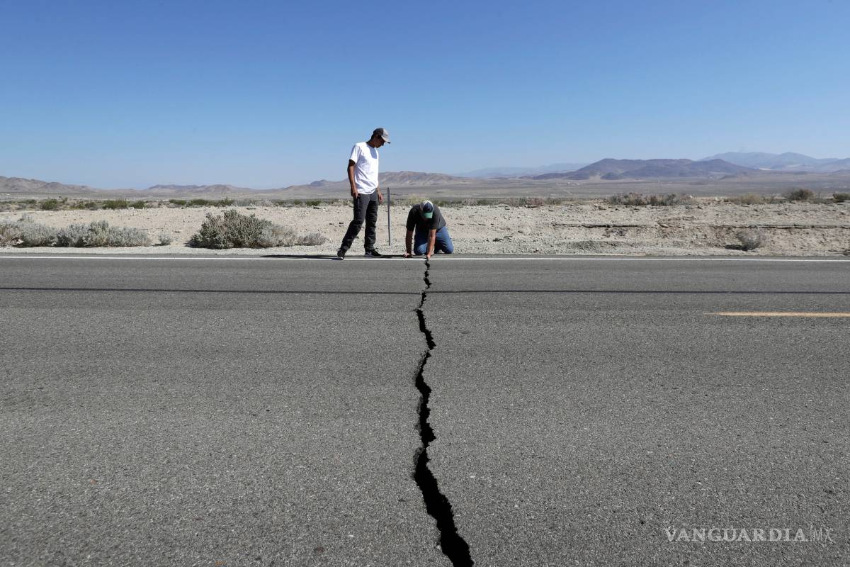 Prevén más réplicas telúricas en California