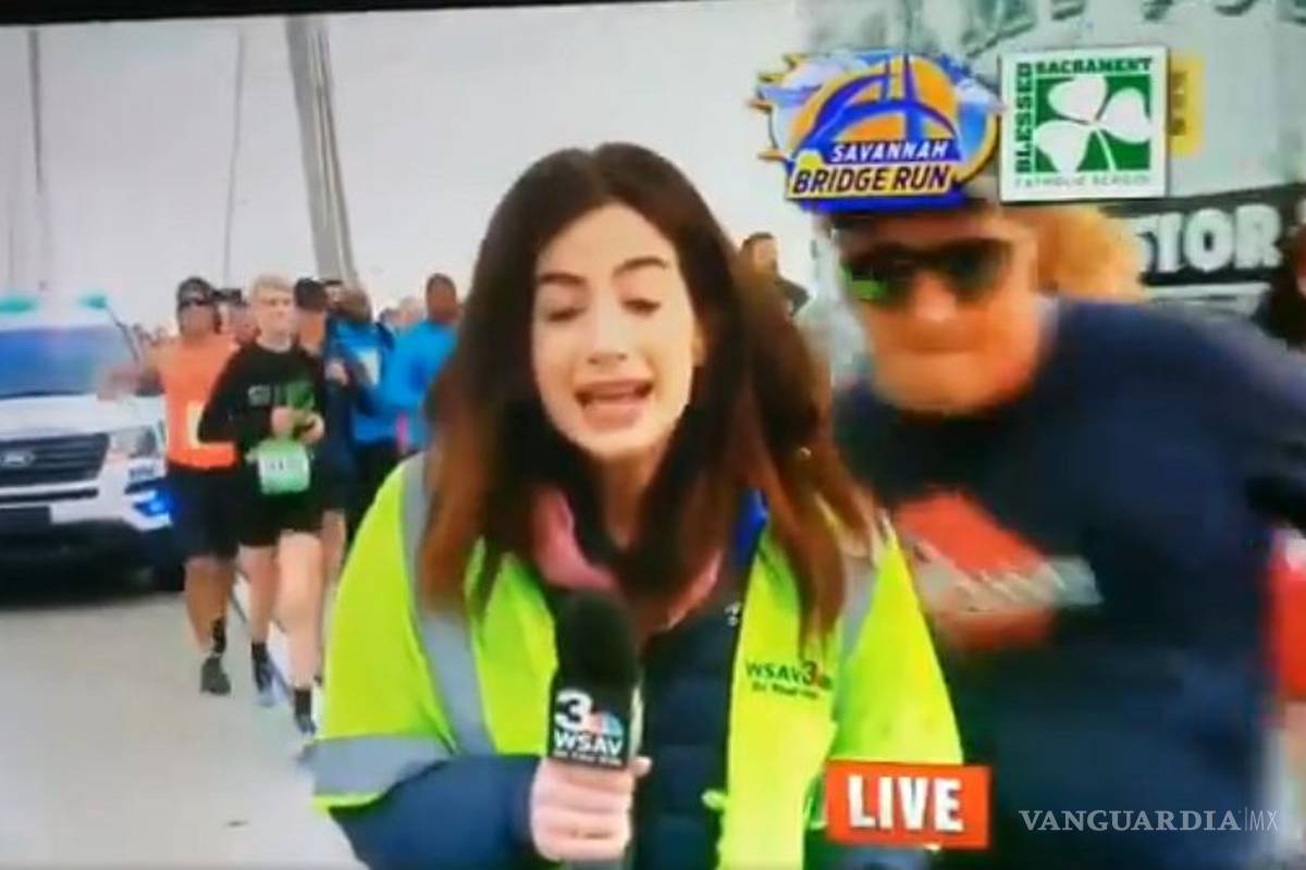 Suspenden de por vida a corredor por darle una nalgada a una periodista