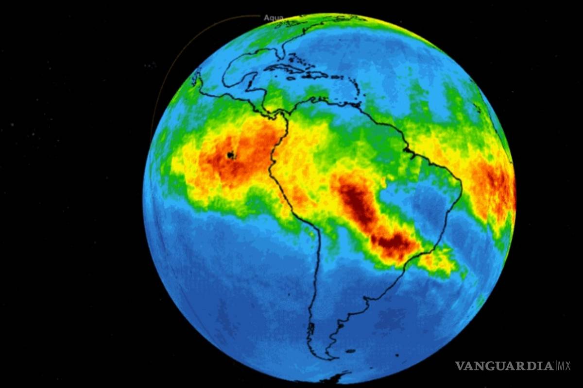 ‘Mapea’ la NASA movimiento del monóxido de carbono del Amazonas