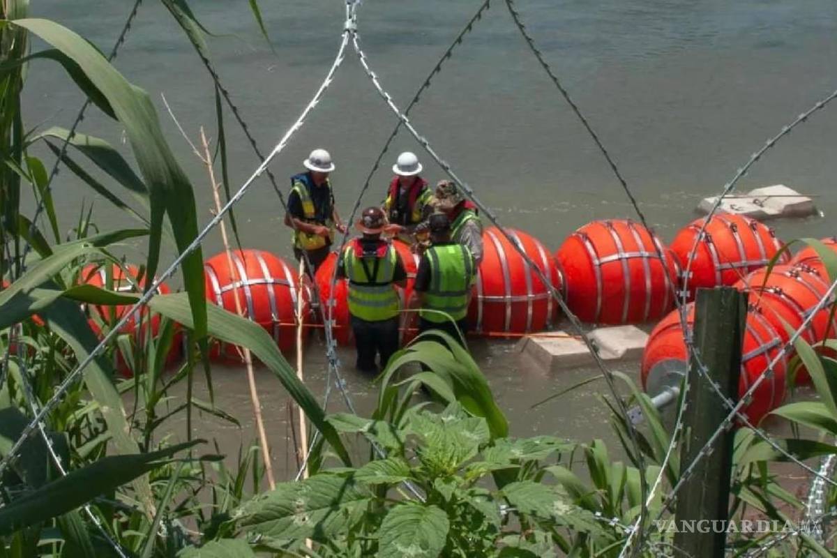 Colocación de boyas en Río Bravo son acciones publicitarias: AMLO