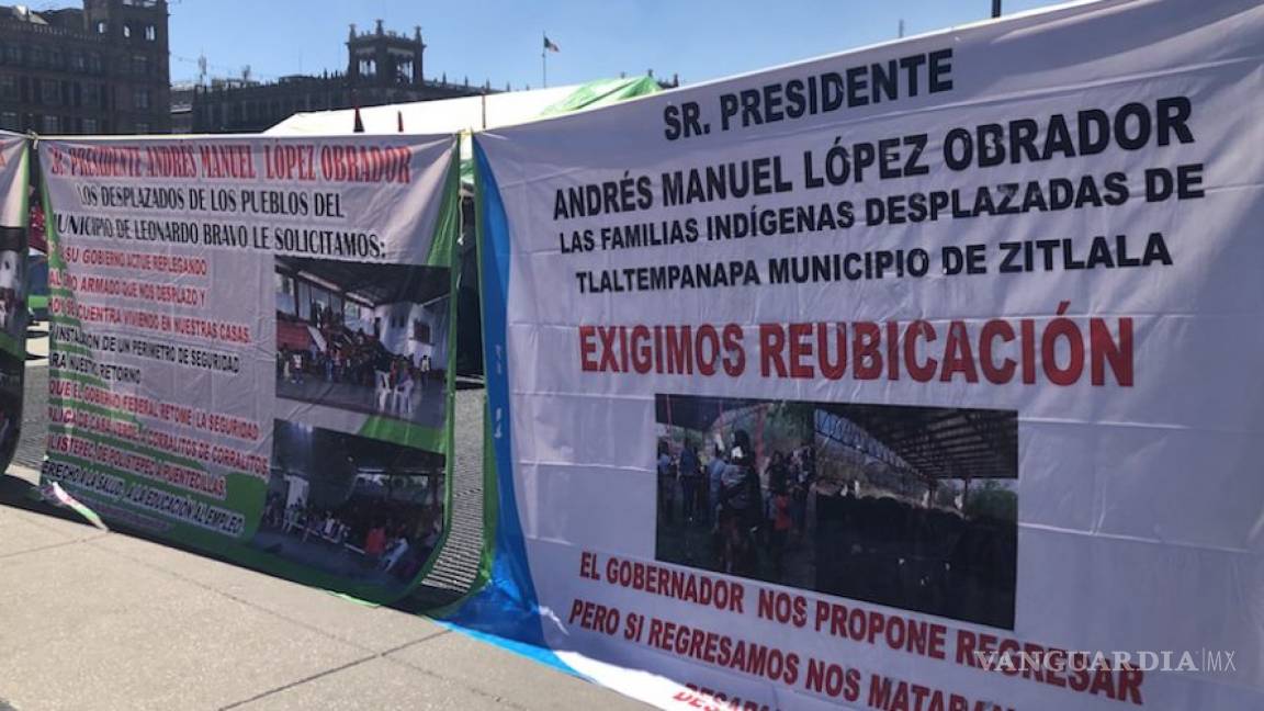 Gobierno federal no tiene una estrategia para ayudar a desplazados de Guerrero