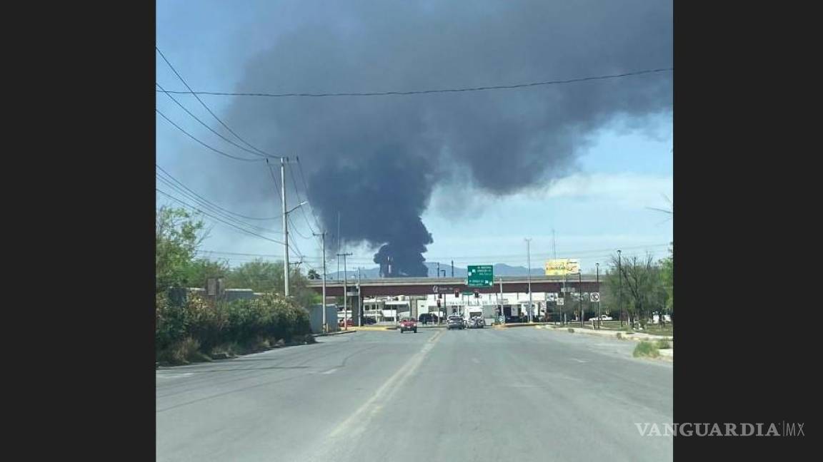 Se reactiva incendio en el Relleno Sanitario de Frontera, Coahuila