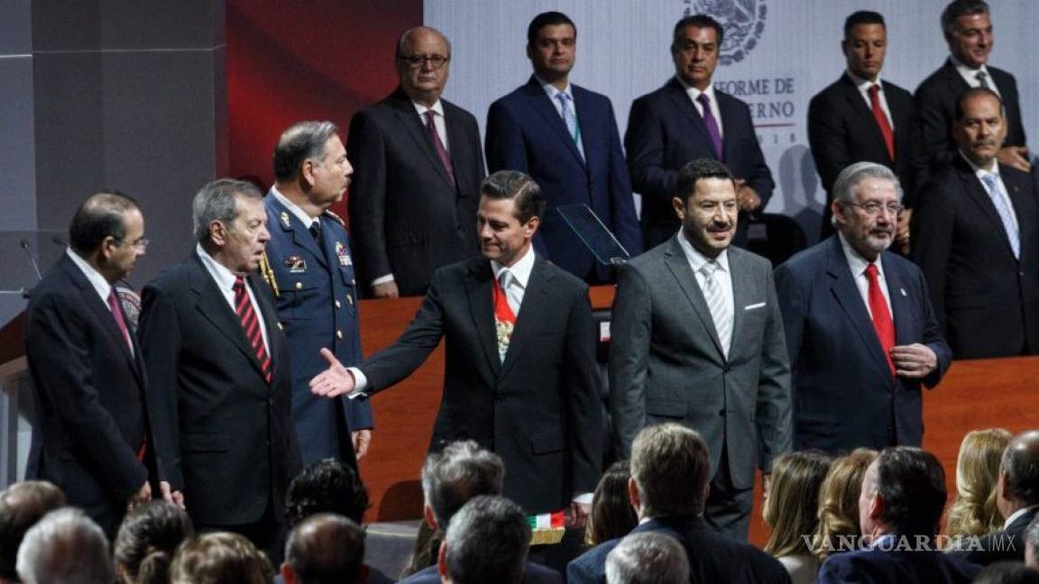 Hinojosa Cantú, quien compró la Casa Blanca para Peña Nieto, fue invitado especial en su último informe