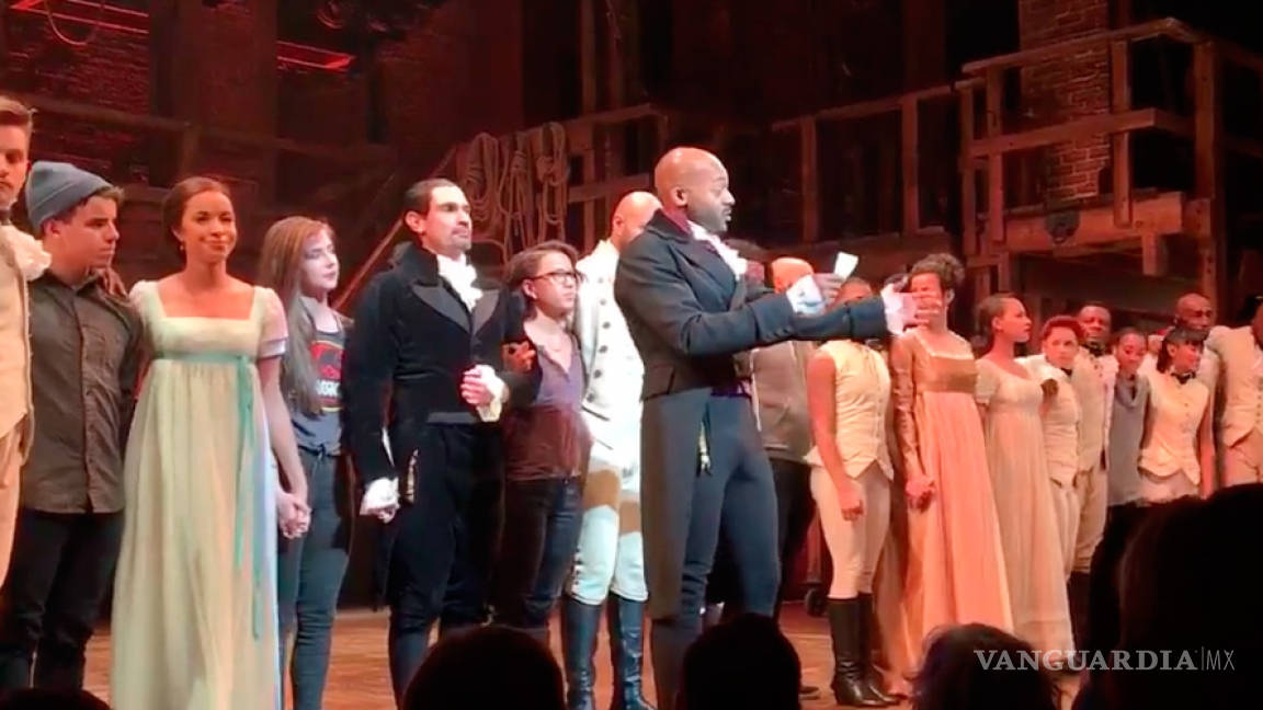 'No hay nada de qué disculparse con Mike Pence', responde elenco de Hamilton a Trump