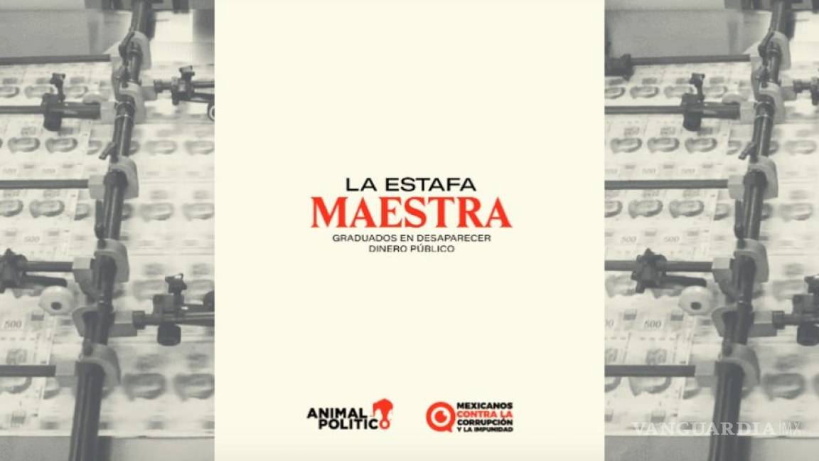 Investigación 'La Estafa Maestra', de Animal Político, gana Premio Ortega y Gasset de Periodismo 2018