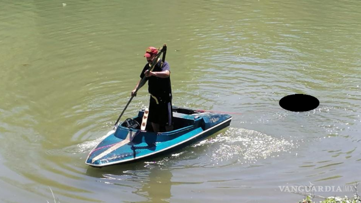 $!Con una lancha prestada encontró el cadáver de su hija en el Bravo