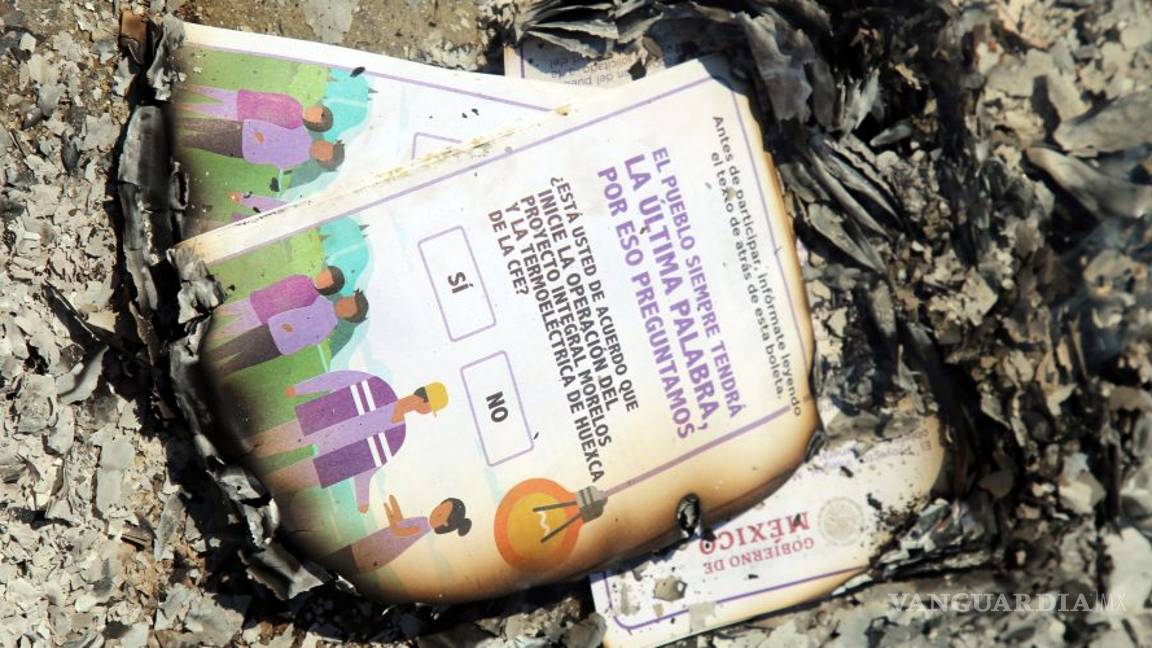 $!Gana el sí en consulta de termoeléctrica, sin la participación de los más afectados