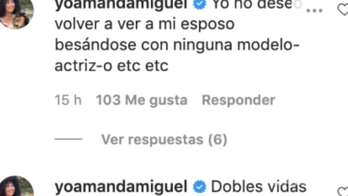 $!Diego Verdaguer besó a Galilea Montijo y Amanda Miguel reacciona en Instagram