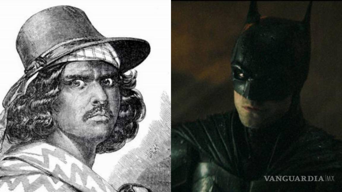 ¿Sabías que el personaje de Batman está inspirado en el forajido Joaquín Murrieta ?