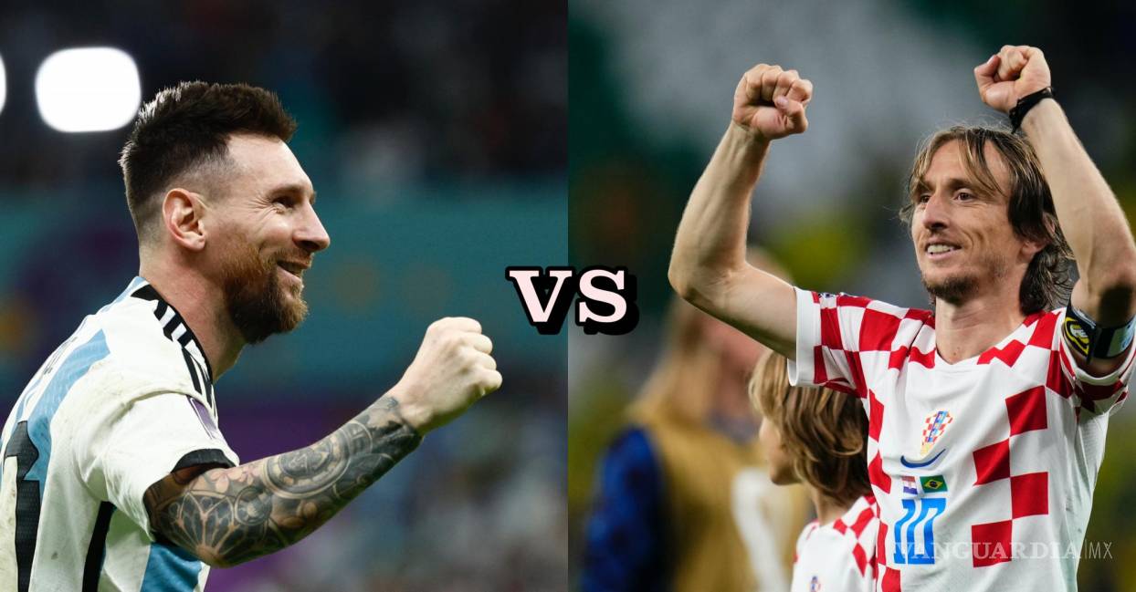 Messi vs Modric, la revancha de Argentina contra Croacia en las semifinales de Qatar 2022