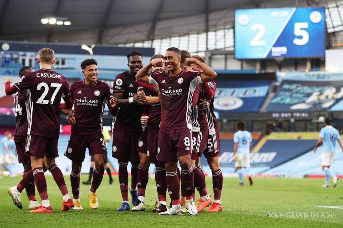 Leicester City propina goleada de escándalo al Manchester City