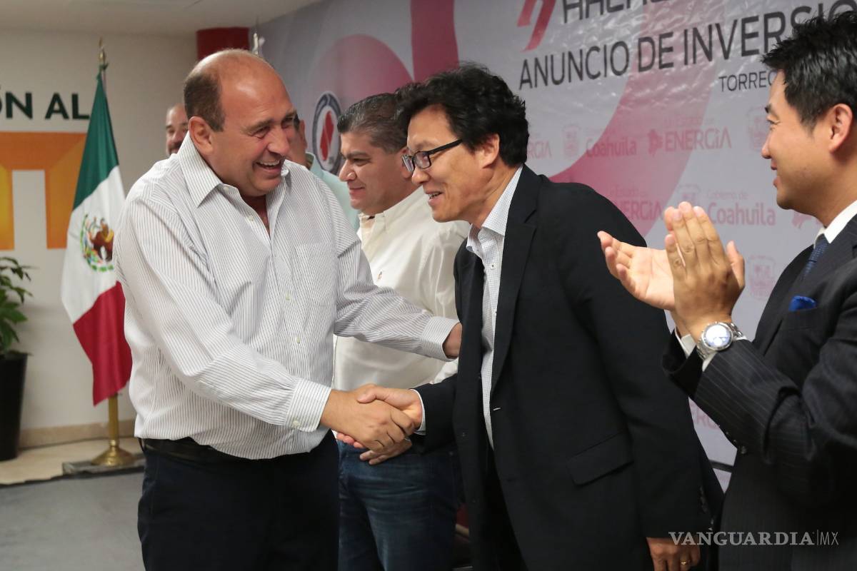 Empresa coreana Haeng Sung generará 2 mil 500 empleos en Torreón