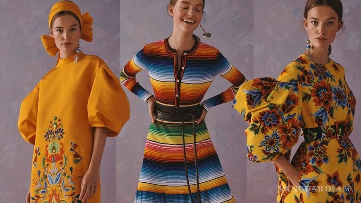 $!Secretaría de Cultura de Hidalgo se suma contra diseñadores de Carolina Herrera
