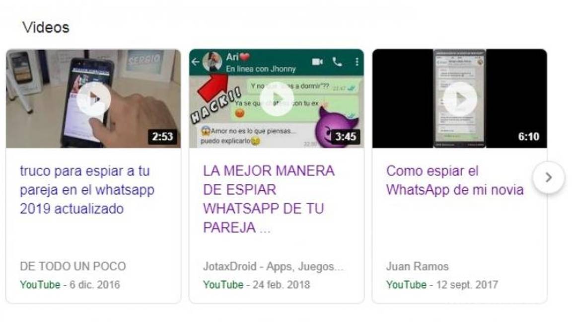 $!“¿Cómo espiar el WhatsApp de mi novia?", tutoriales de Youtube causan polémica