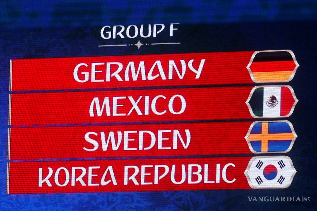 Grupo F, de Alemania y México, es el que más seguidores tiene en redes