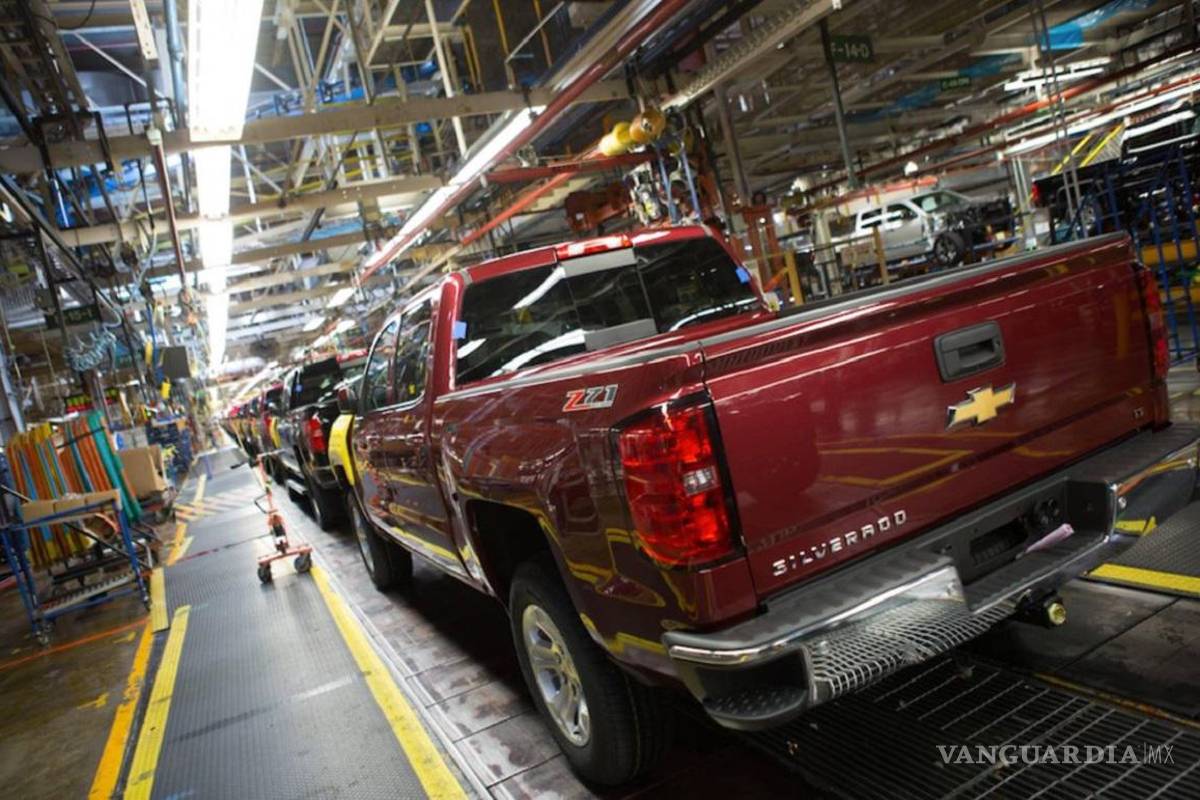 Mantiene velocidad la producción de autos en mayo, y GM lleva la delantera