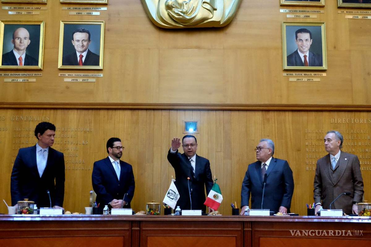 Se presenta Germán Martínez como director general del IMSS