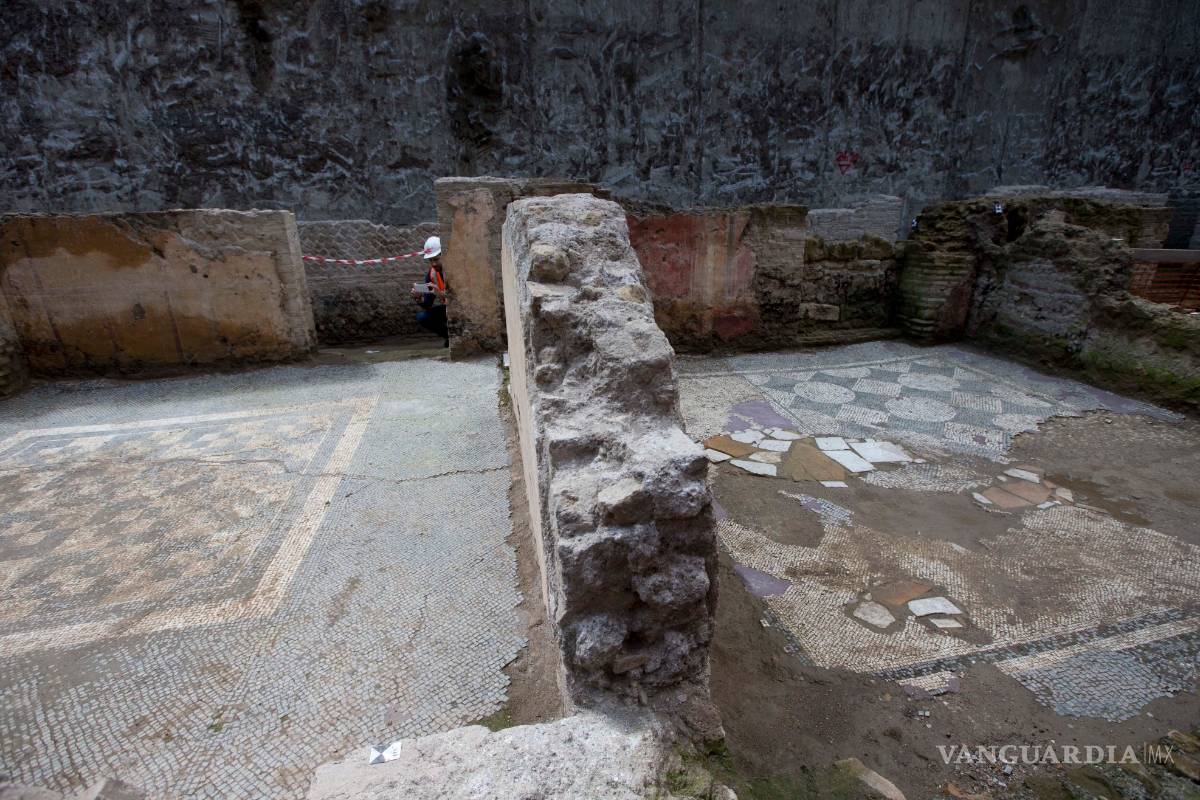 Encuentran ruinas arqueológicas en Roma por línea del metro