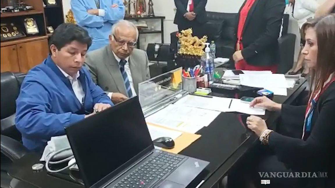 Pedro Castillo es acusado de rebelión; podría enfrentar 20 años de prisión