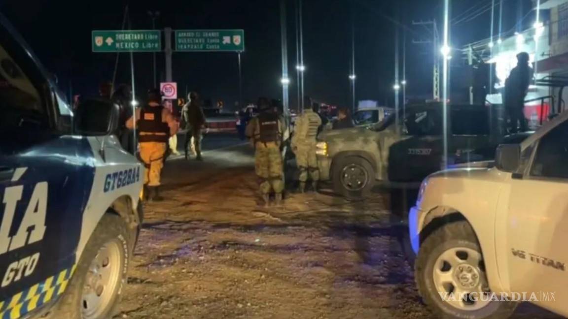 Ataque armado deja ocho personas muertas en Guanajuato