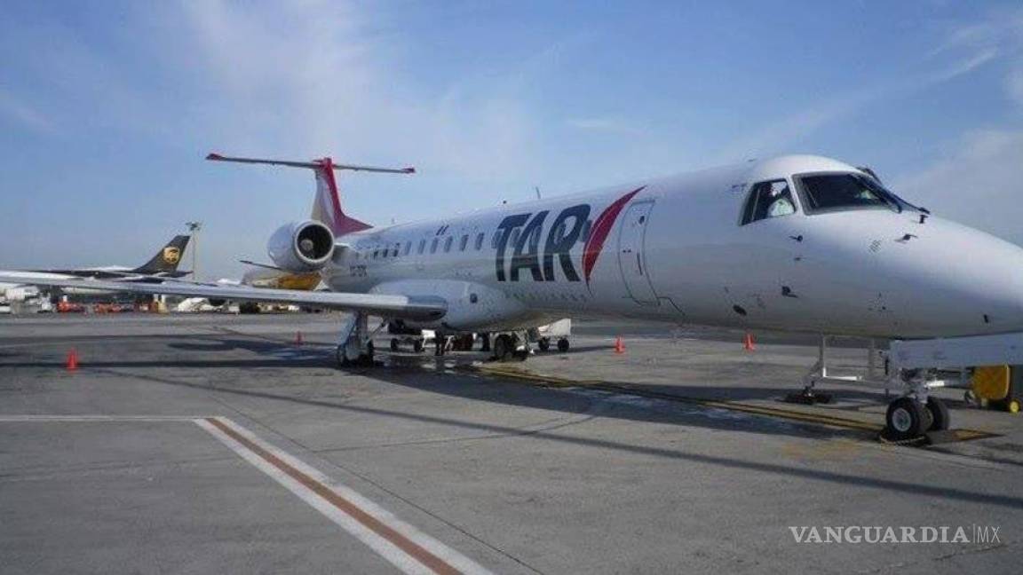 TAR reactivará vuelos en Monclova para el mes de junio