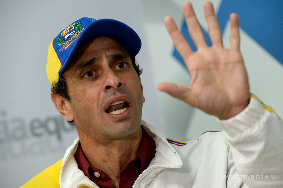 Capriles anuncia su retiro de la alianza opositora en Venezuela