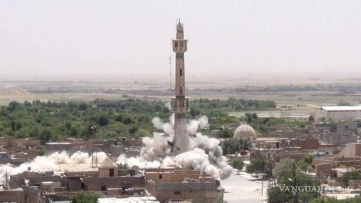 Destruye ISIS histórica mezquita en Mosul