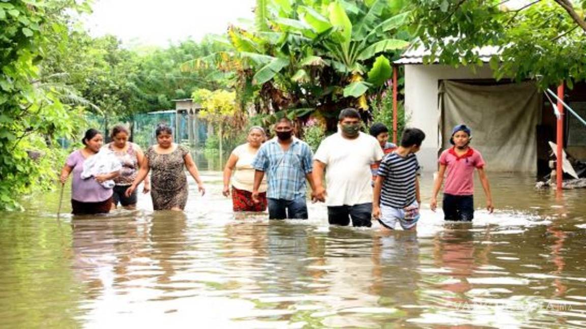$!Ocho ríos de Tabasco en alerta de desbordamiento ante lluvias