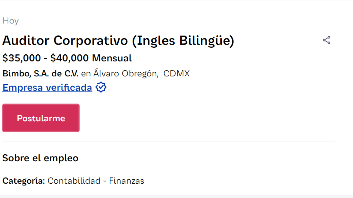 $!Grupo Bimbo ofrece vacantes con sueldos de 30 mil a 40 mil pesos mensuales; así puedes aplicar