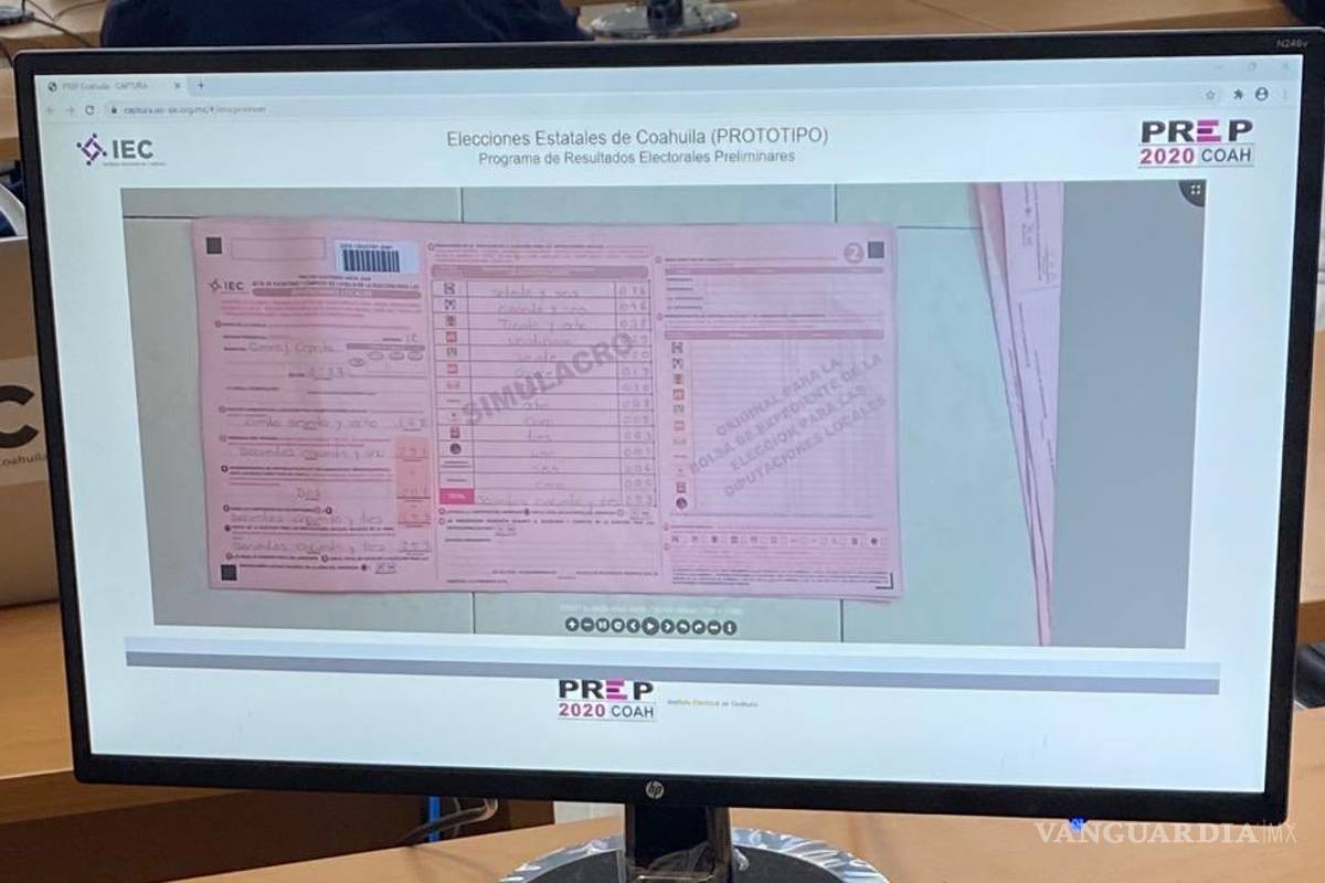 Presentan mecáncia de votación de urnas electrónicas que instalarán en Coahuila
