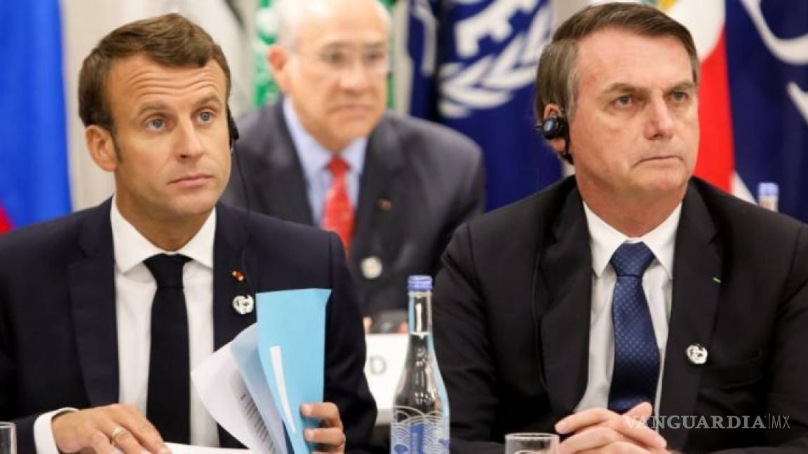 Bolsonaro aceptaría ayuda del G7 para incendios con una condición para Emmanuel Macron