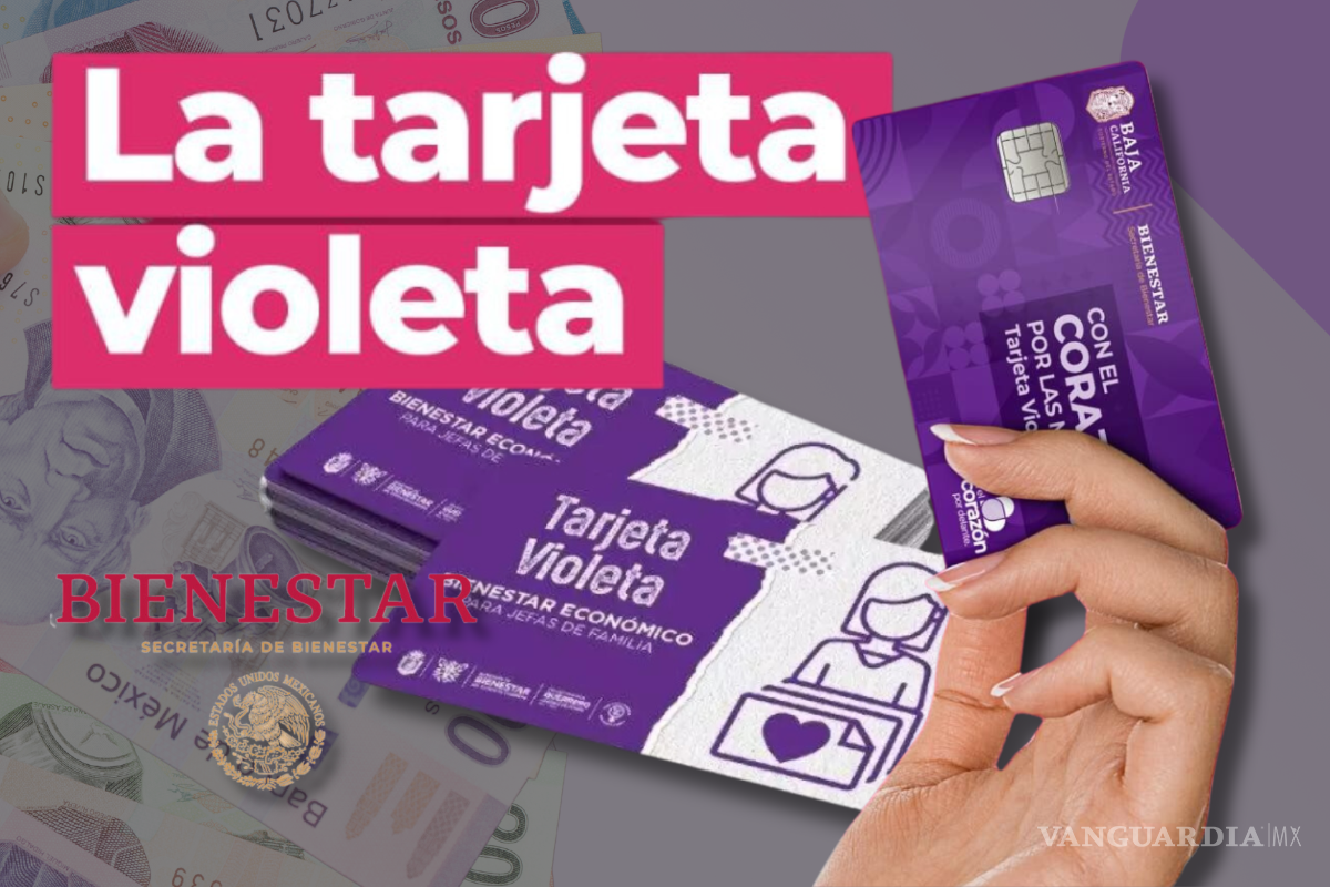 Tarjeta Violeta Bienestar: ¿Qué es, cómo registrase y en qué estados se puede solicitar este apoyo de 2 mil 600 pesos?