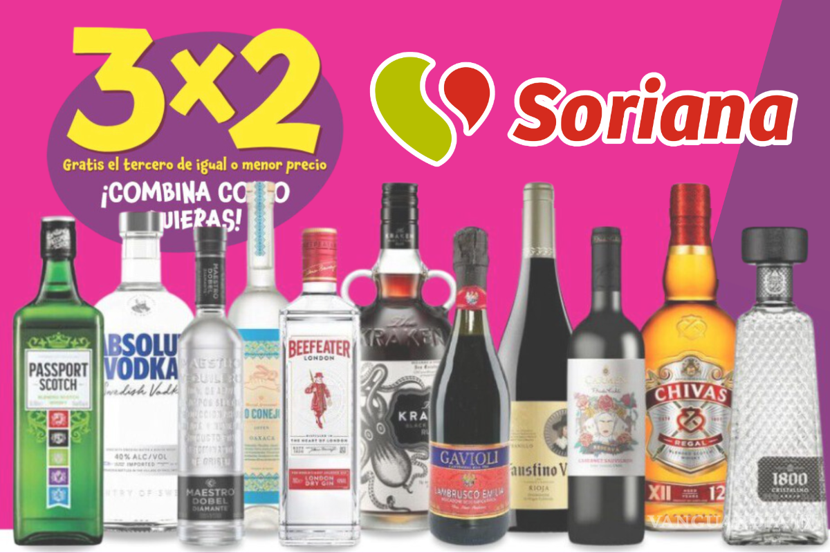 Previo a la Ley Seca, Soriana pone vinos y licores al 3 x 2 por ‘Julio Regalado’: ¿Cómo aprovechar la promoción?