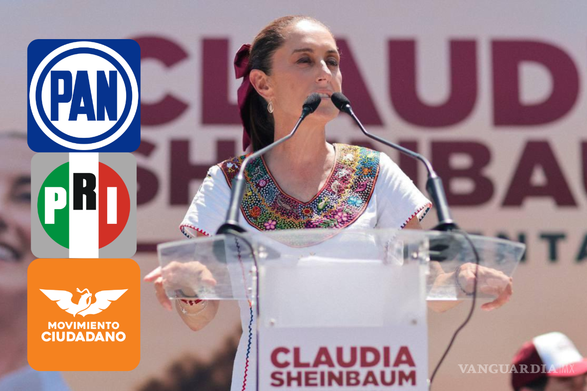 Claudia Sheinbaum: ‘Movimiento Ciudadano es igual que PRI y PAN, representa corrupción y privilegios’