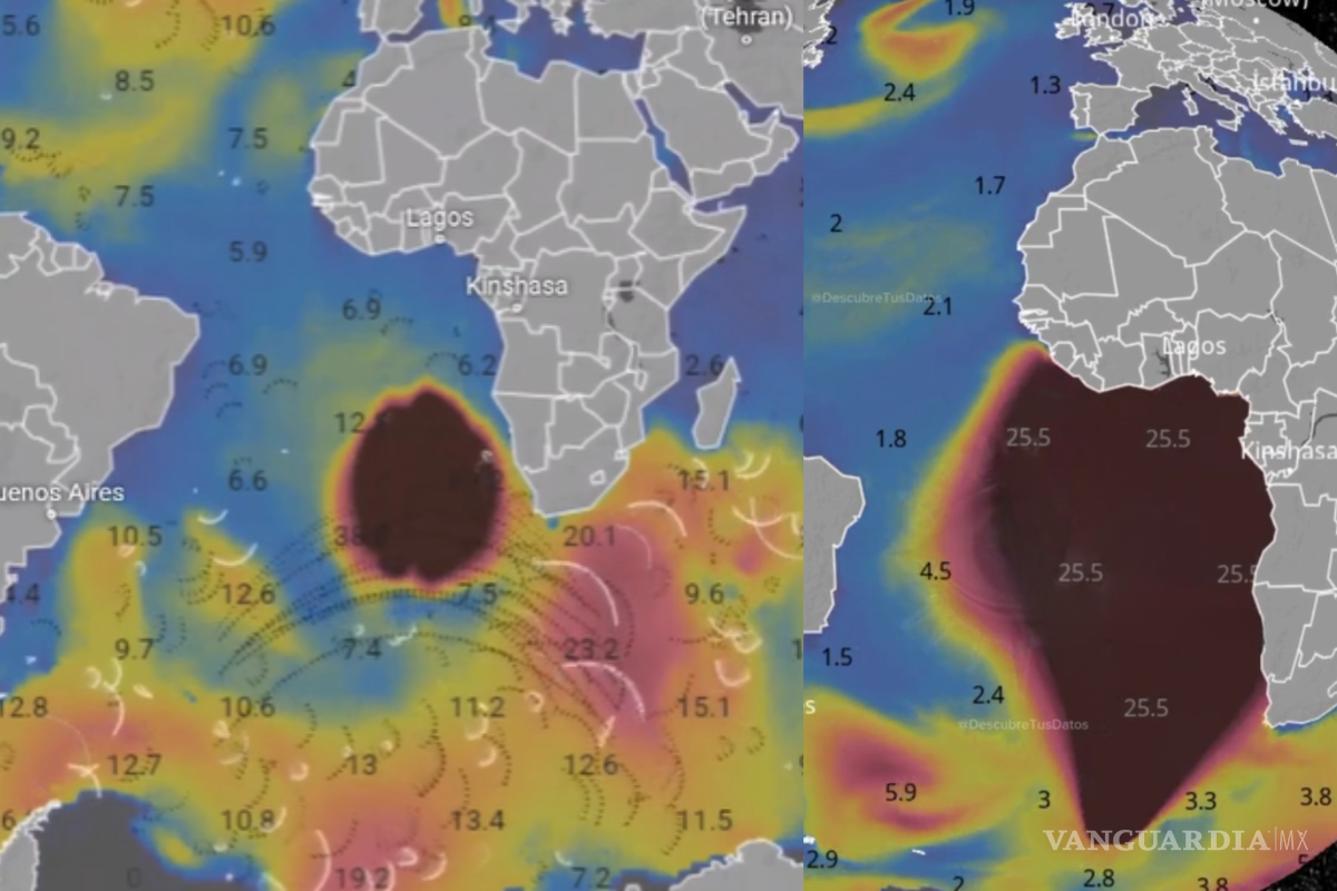 ¿Qué es la ‘Anomalía en Ventusky’? La mancha gigante que aparece y desaparece en la Antártida y que alarma a las redes sociales