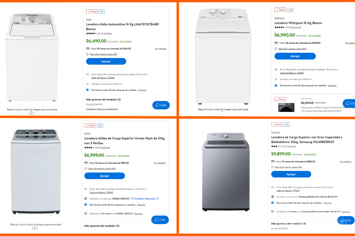 $!Hot Sales 2024: Estas son las mejores ofertas de Walmart en televisores, refrigeradores, lavadoras y secadoras