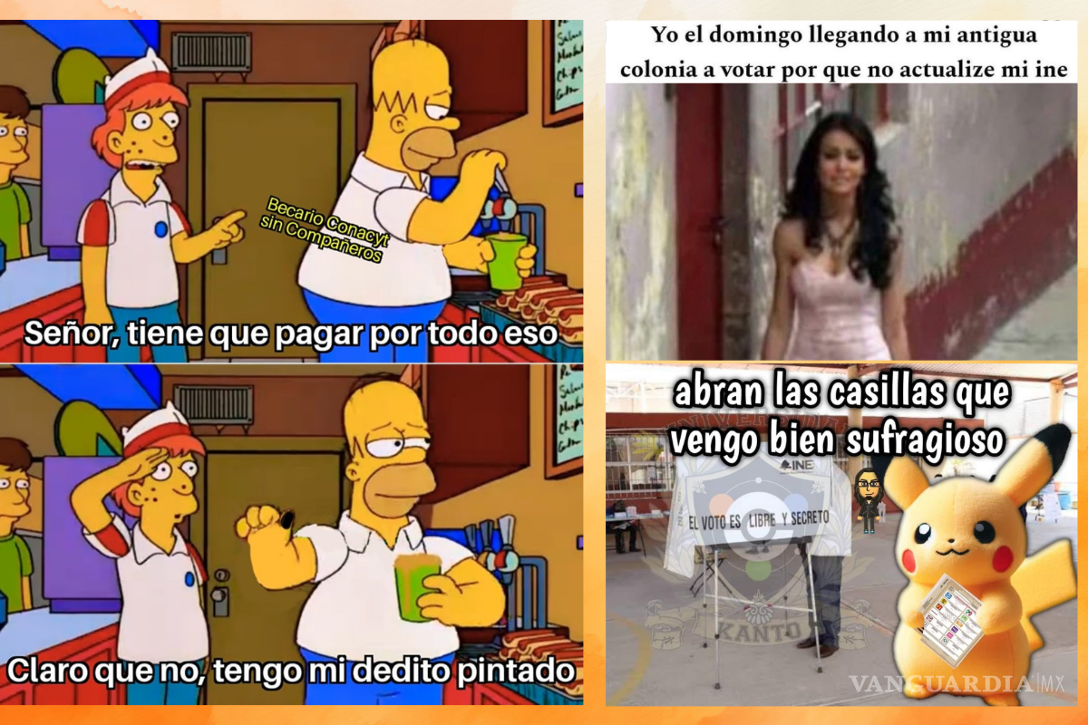 ¿Ya votaste? Estos son los mejores memes de las Elecciones 2024 del 2 de junio en México