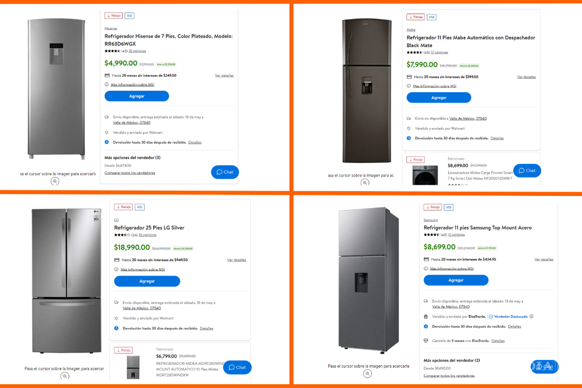 $!Hot Sales 2024: Estas son las mejores ofertas de Walmart en televisores, refrigeradores, lavadoras y secadoras