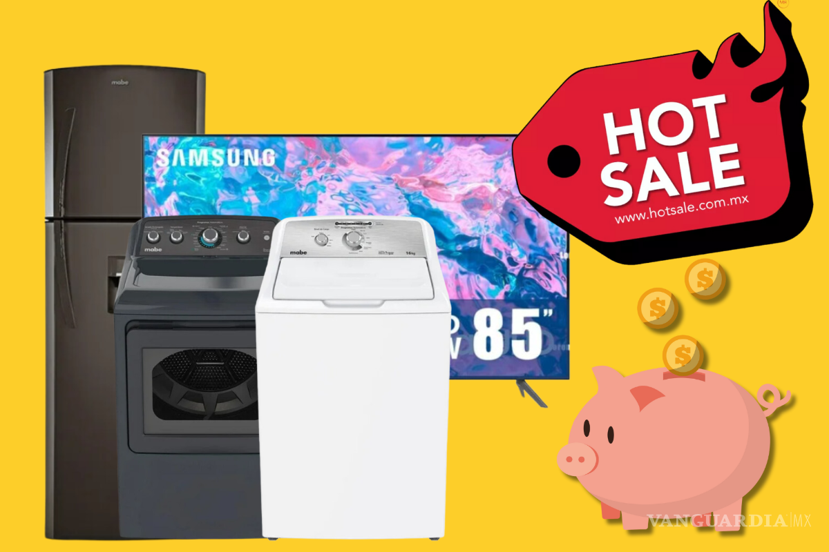Hot Sales 2024: Estas son las mejores ofertas de Walmart en televisores, refrigeradores, lavadoras y secadoras