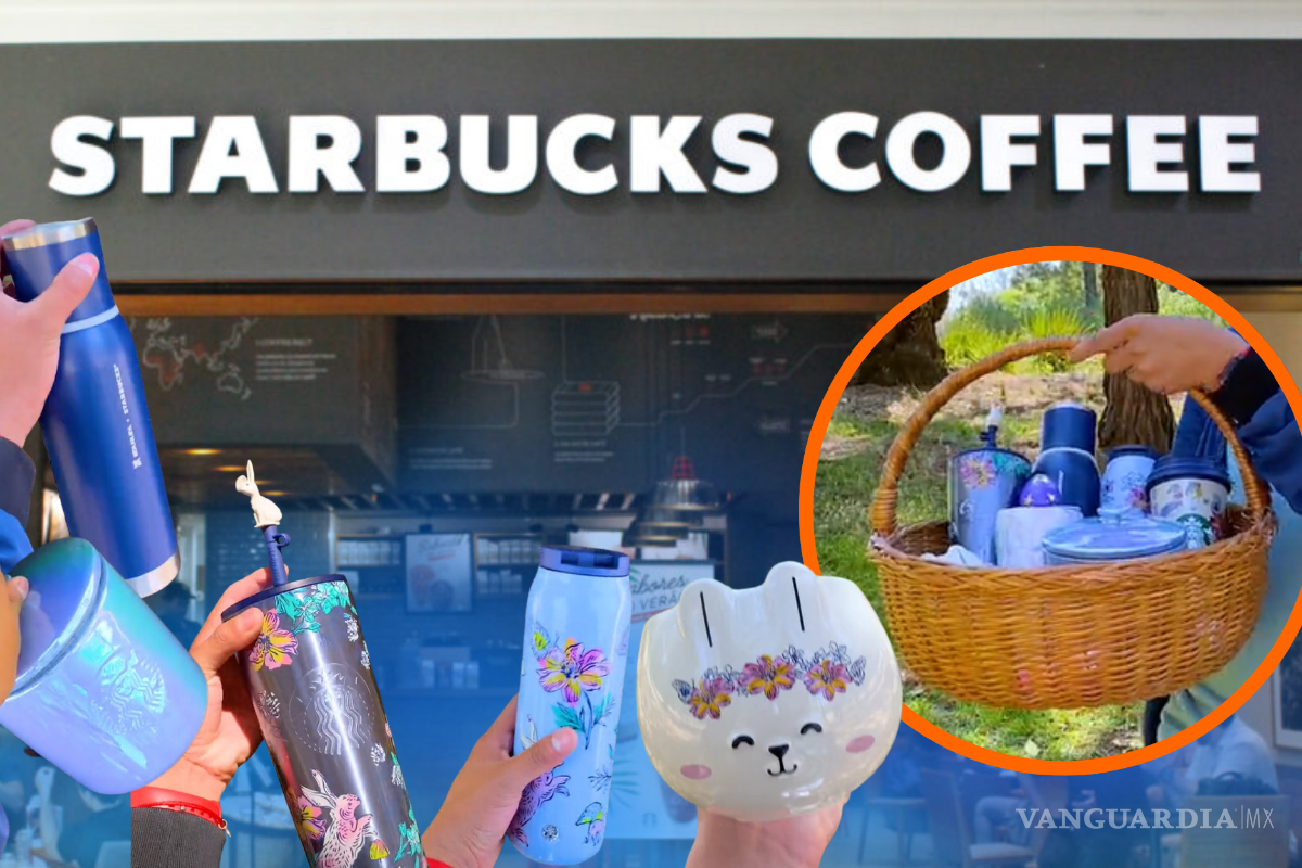 Toma mi dinero... Starbucks lanza colección especial de Pascua ¿Cómo conseguir el vaso Stanley?