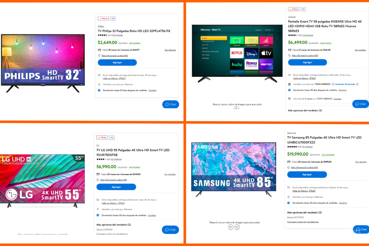 $!Hot Sales 2024: Estas son las mejores ofertas de Walmart en televisores, refrigeradores, lavadoras y secadoras