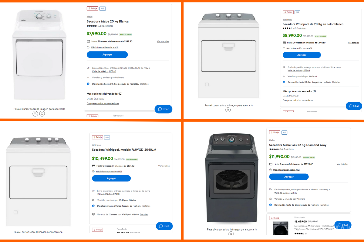 $!Hot Sales 2024: Estas son las mejores ofertas de Walmart en televisores, refrigeradores, lavadoras y secadoras