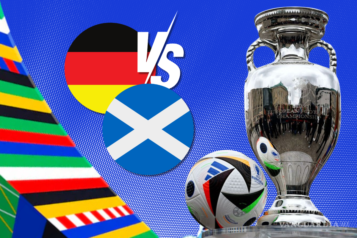En dónde y a qué hora ver en México el partido inaugural de la Eurocopa entre Alemania y Escocia