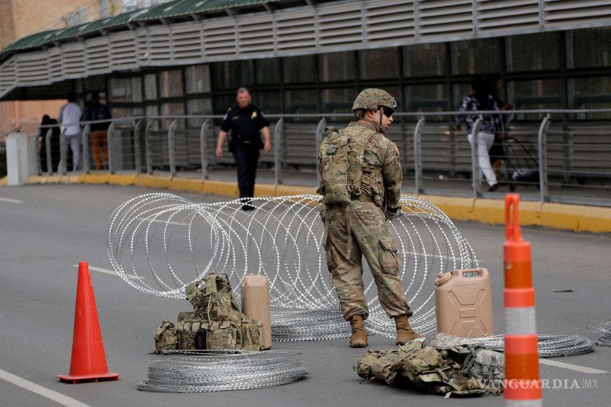 Soldados de EU arriban a McAllen (Fotogalería)