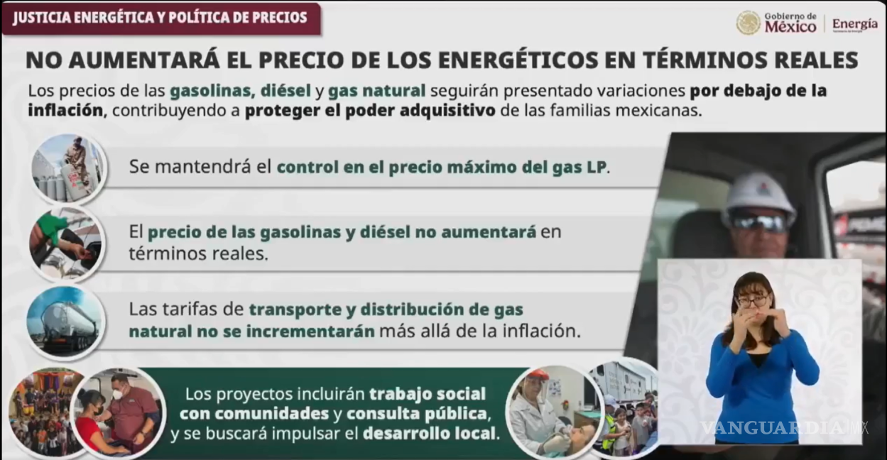 $!No habrá aumento en gasolina, diésel ni gas LP durante el sexenio de Sheinbaum, anuncia la Secretaría de Energía